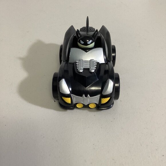 Fisher Price Batman Figure With Batmobile Vehicle - Picture 1 of 8